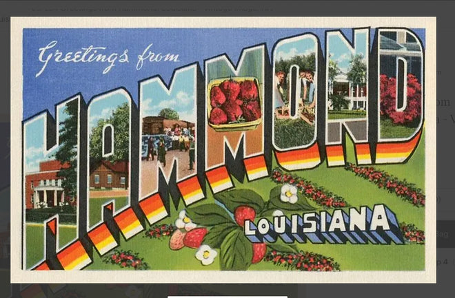 Hammond, America (By way of Louisiana) next to Ponchatoula