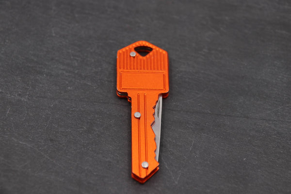 Key Knife Keychain – Small Utility Pocketknife - 2'' Blade: Siliver