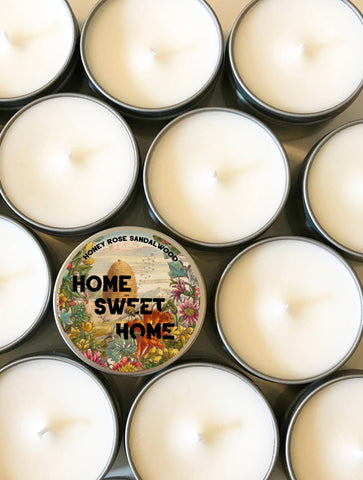 Home Sweet Home Candle Tin