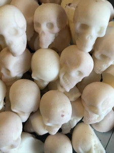 Sinus Relief mini skull wax melts set of 10 in gift box