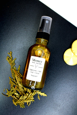 Peppermint + Cedar Leaf: Money Room + Body Spray
