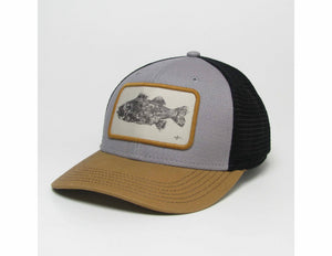 B&W Striped Bass Mid-Pro SB Trucker Grey/Caramel/Black