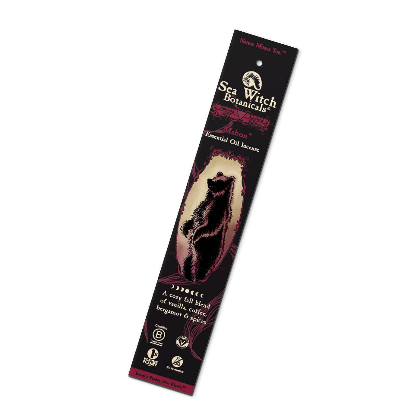 WSI2MB2026 Mabon™ Incense: with All-Natural Coffee, Vanilla, Bergamot & Spices