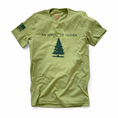 An Appeal to Heaven Flag Shirt, Green: Medium