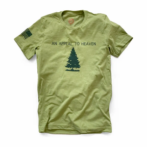 An Appeal to Heaven Flag Shirt, Green: XX-Large