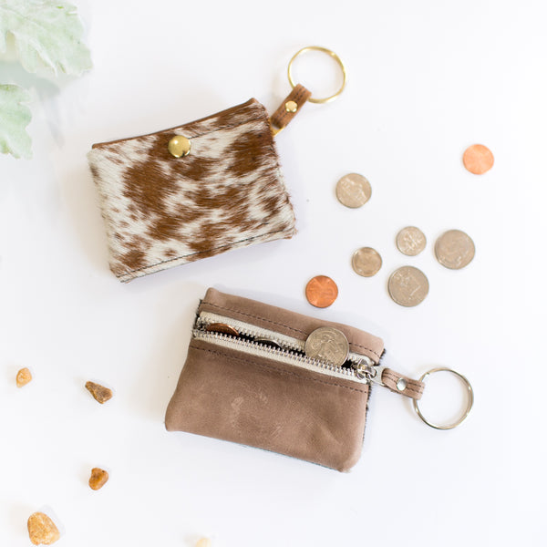 Coin Keeper | Cowhide Change Purse