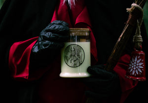 Soy Candle with Wood Wick - Krampus