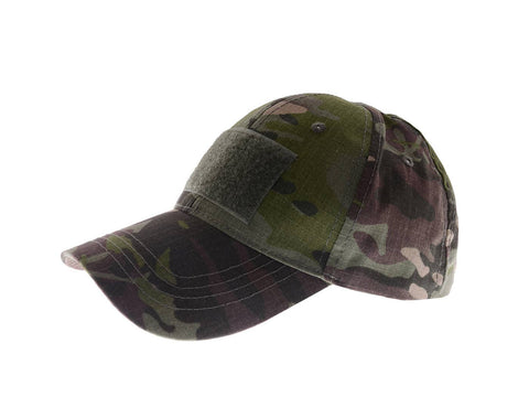 Blank Velcro Camouflage Tactical Operator Baseball Cap