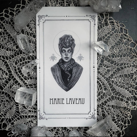 Marie Laveau Altar Candle - Pack of 5 Vinyl Stickers