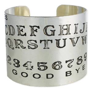 Silver Spirit Board Cuff Bracelet