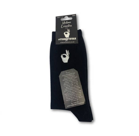 Unisex Andy Man Club Logo Socks