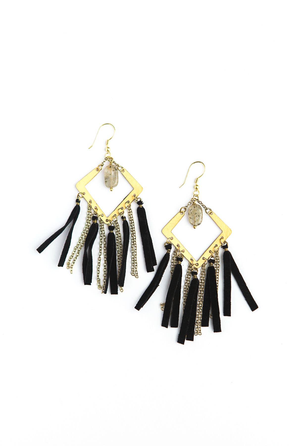 Cape Fringe Earrings