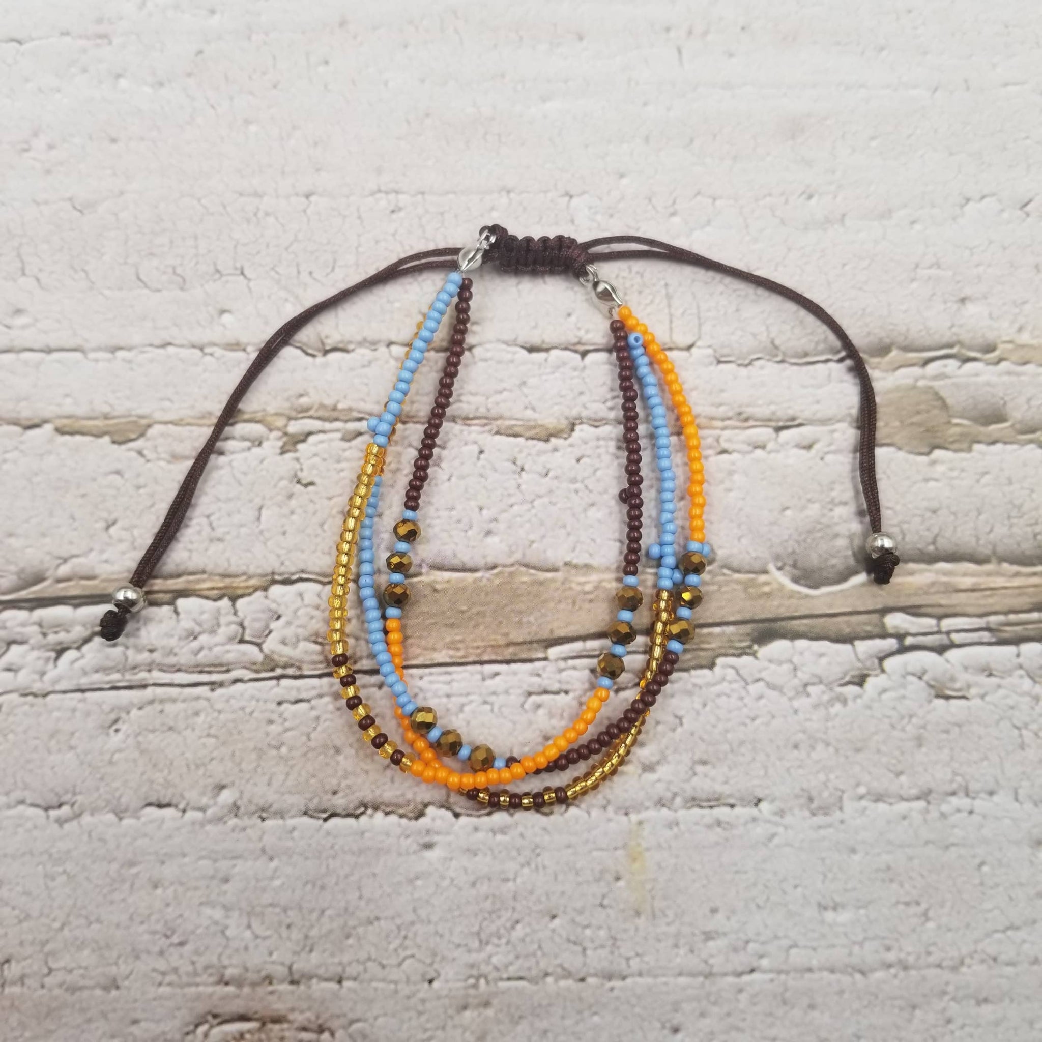 Boho Layered Colorful Beads Bracelet: NO.5