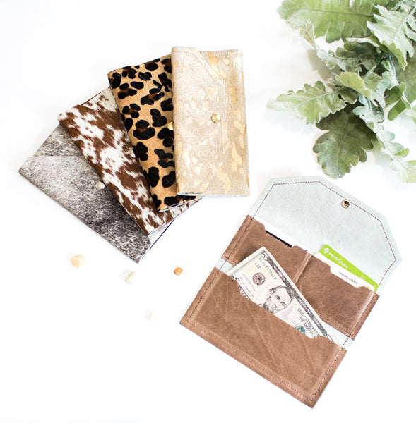 Large Wallet | Cowhide Fur