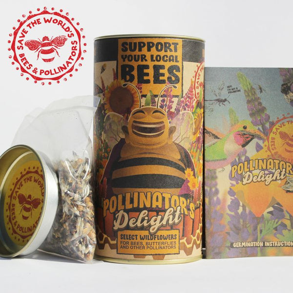 Pollinator's Delight | Flower Seed Grow Kit | The Jonsteen Company