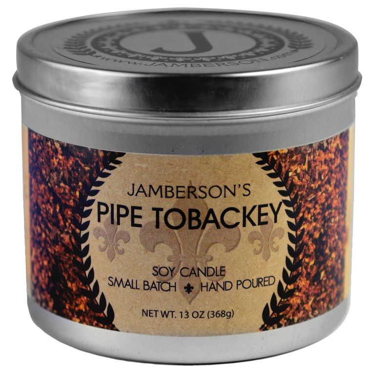 Pipe Tobacco Soy Candle 13 oz