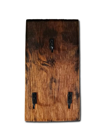 Bourbon Barrel Stave Wall Hanging Key Rack