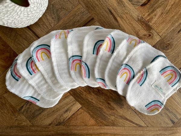 Rainbow Facial Rounds