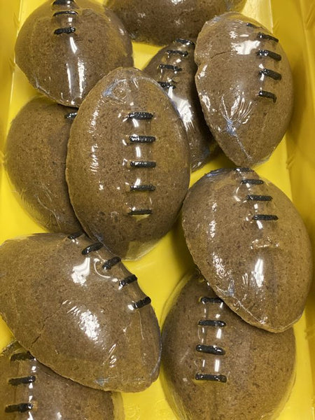Jumbo Football Bath Bombs - WHO DAT Saints LSU SLU