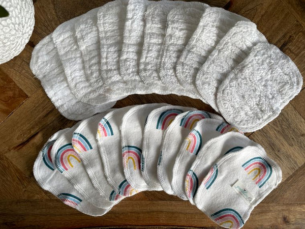 Rainbow Facial Rounds