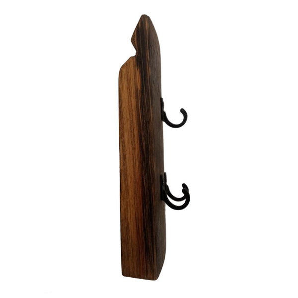 Bourbon Barrel Stave Wall Hanging Key Rack