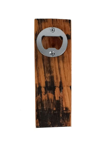 Bourbon Barrel Stave Bottle Opener